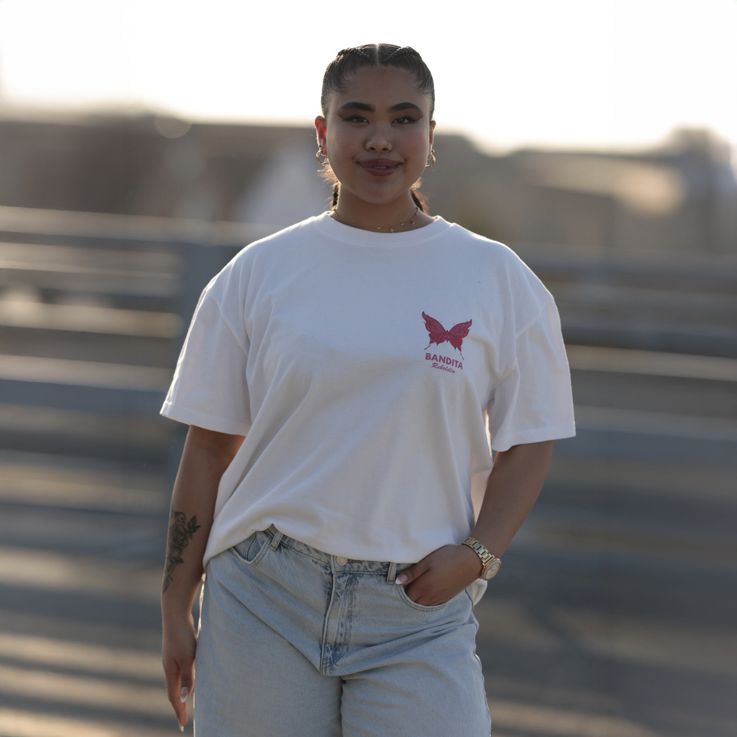 Mariposa Alas Oversized Shirt
