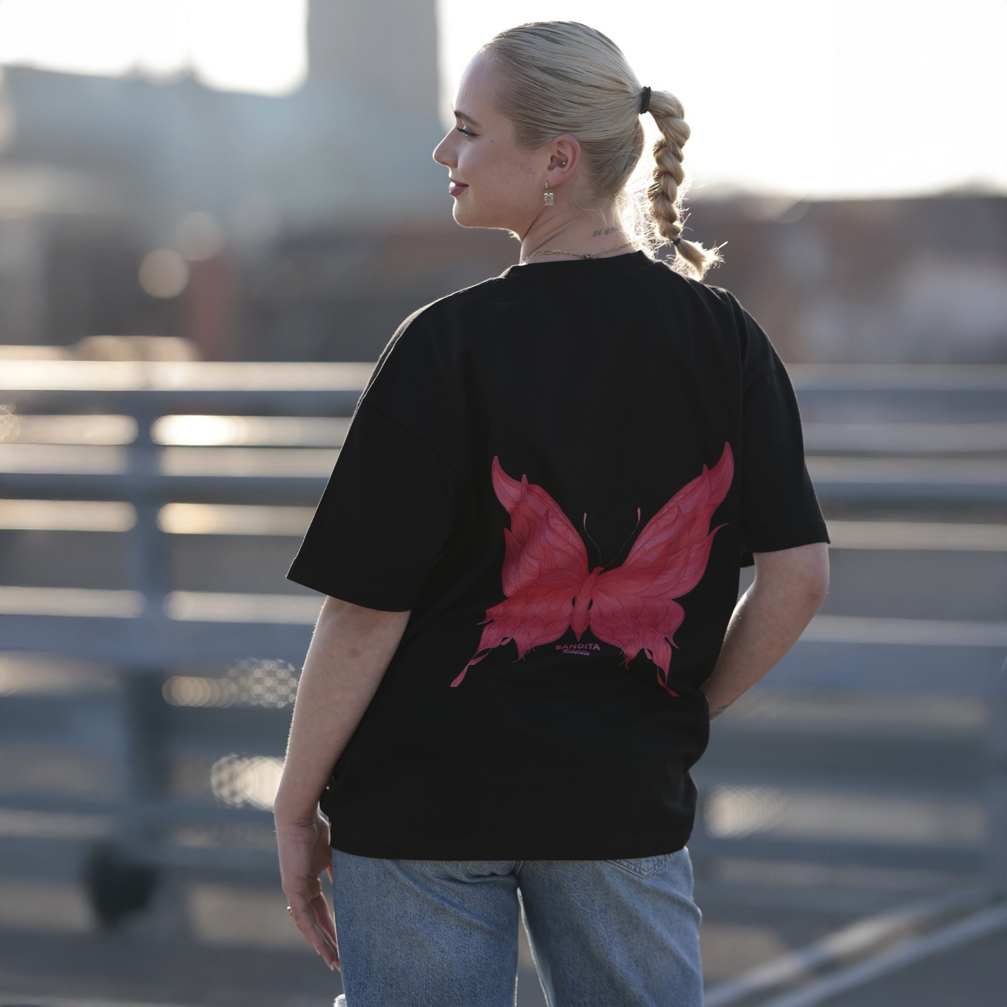 Mariposa Alas Oversized Shirt