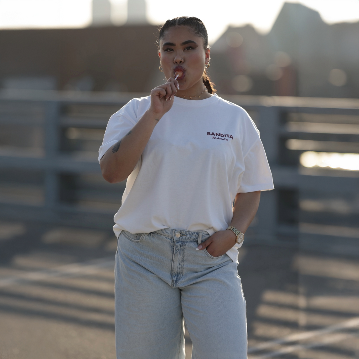 Lipgloss Poppin’ Oversized Shirt