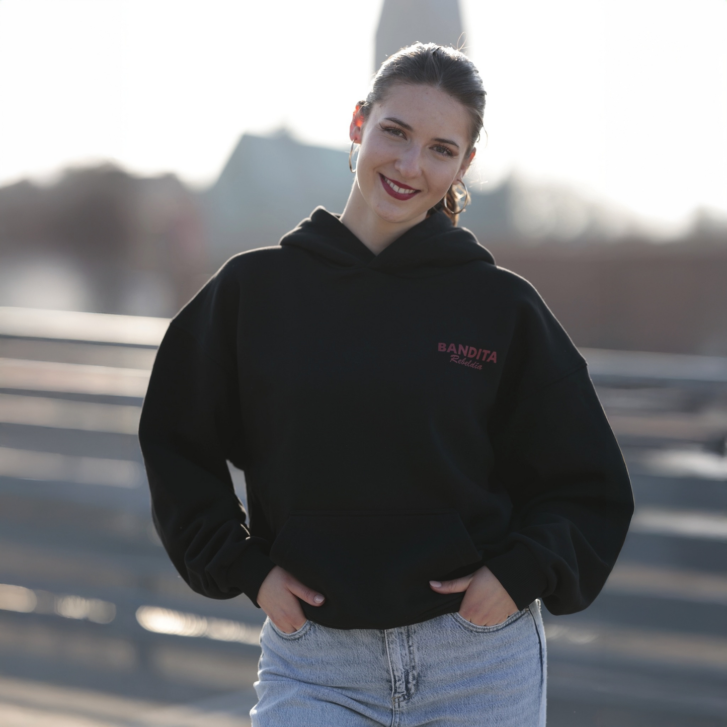 Elegance & Power Oversized Hoodie