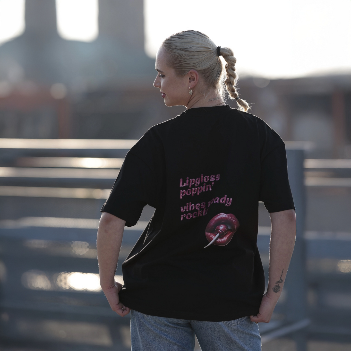 Lipgloss Poppin’ Oversized Shirt
